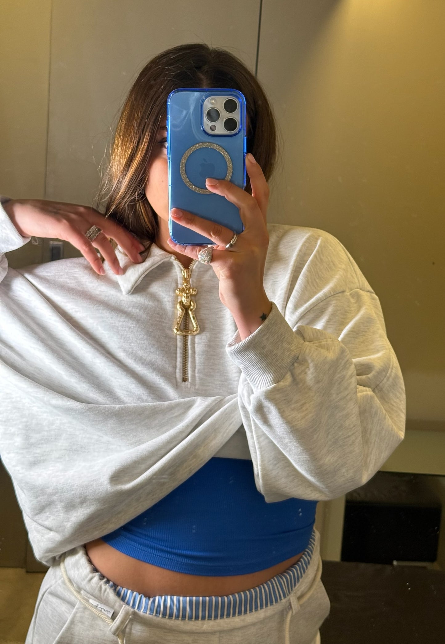 Completo Raja grigio