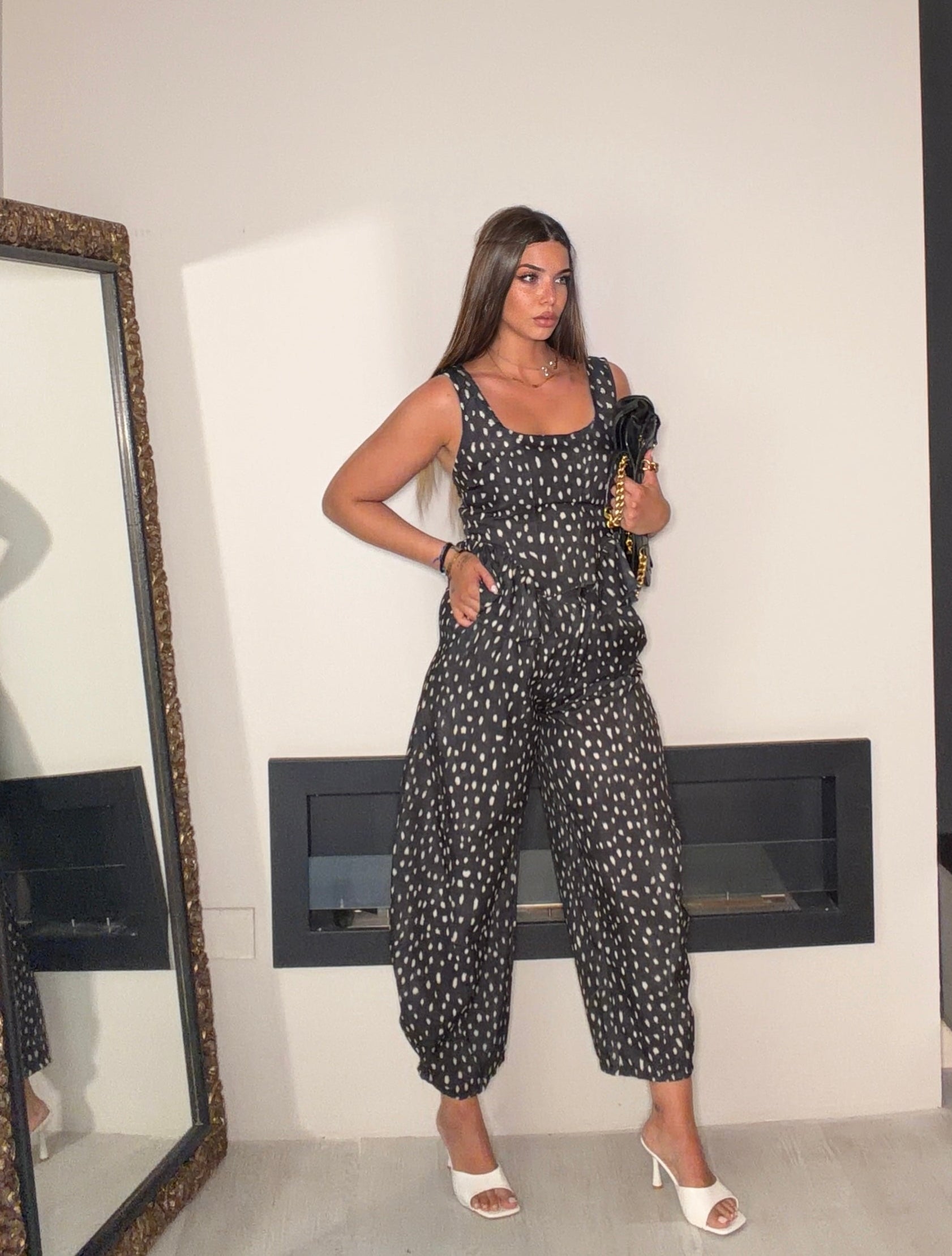Completo Delfina nero