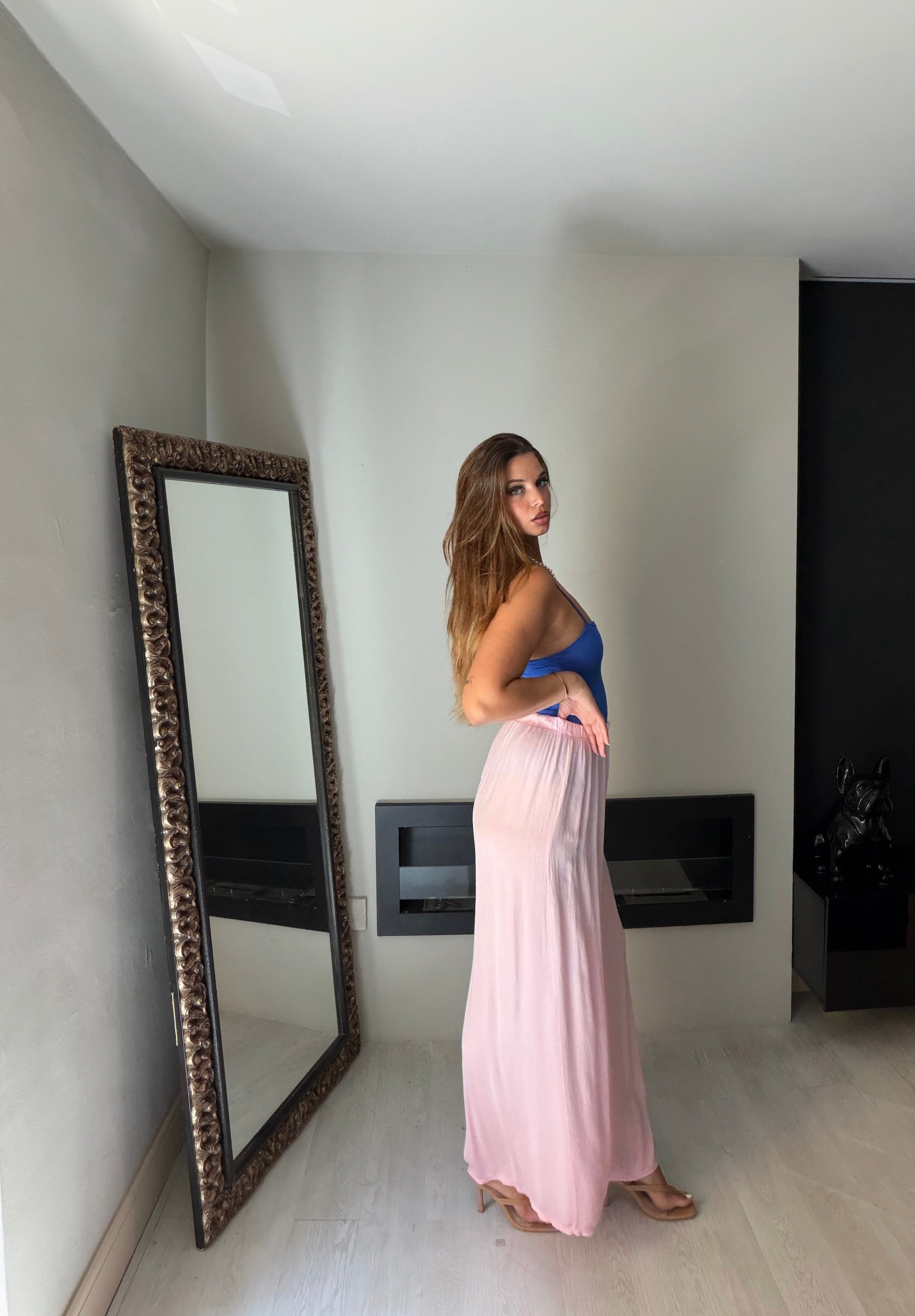 Pantalone Riviera rosa