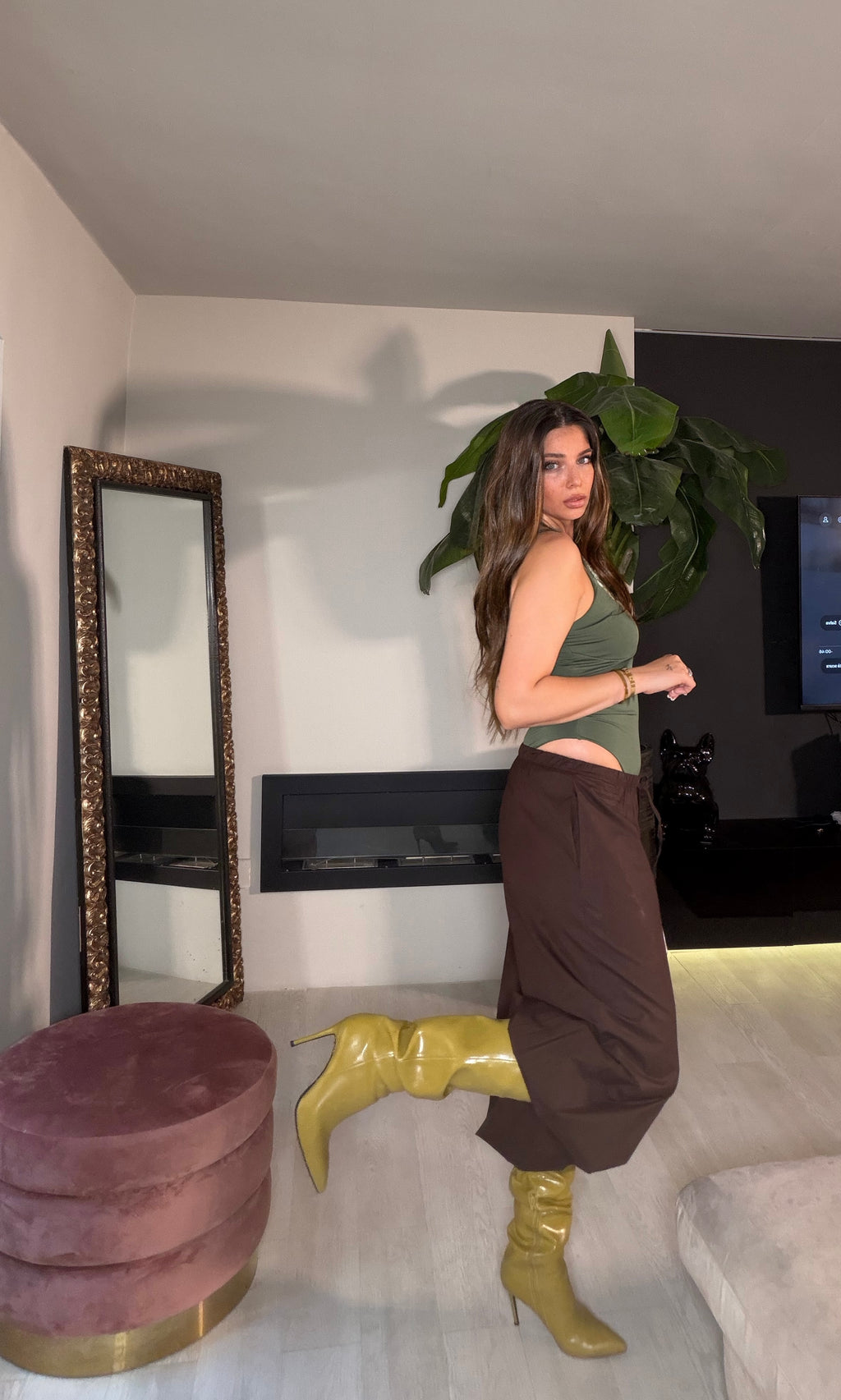 Pantalone Melia marrone