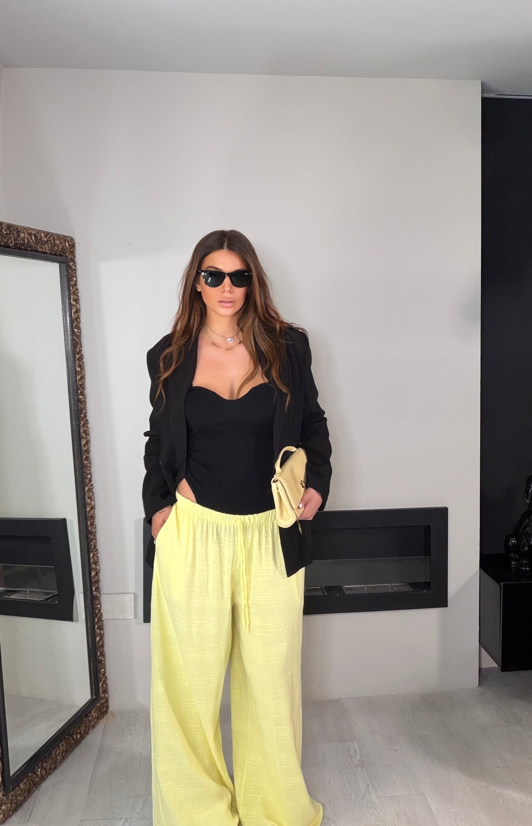 Pantalone Nuvola giallo