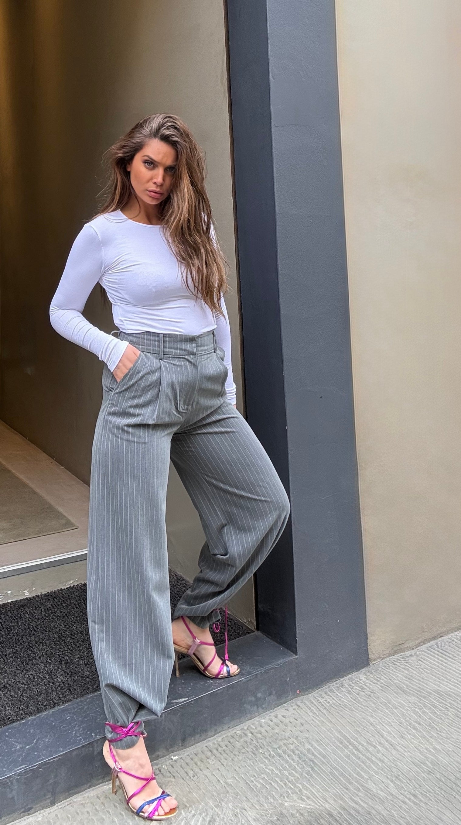 Body Skinny bianco