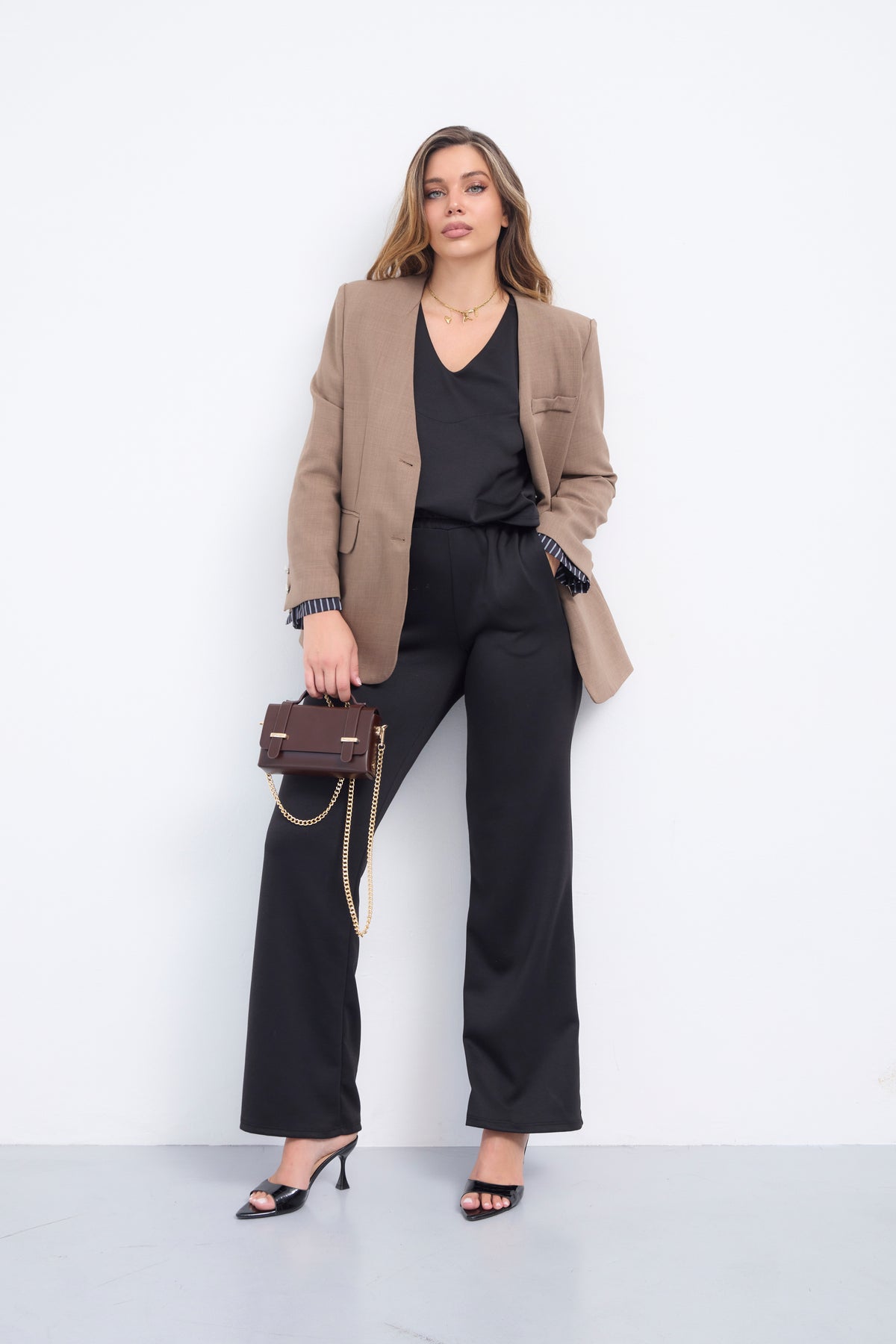 Giacca Idea taupe