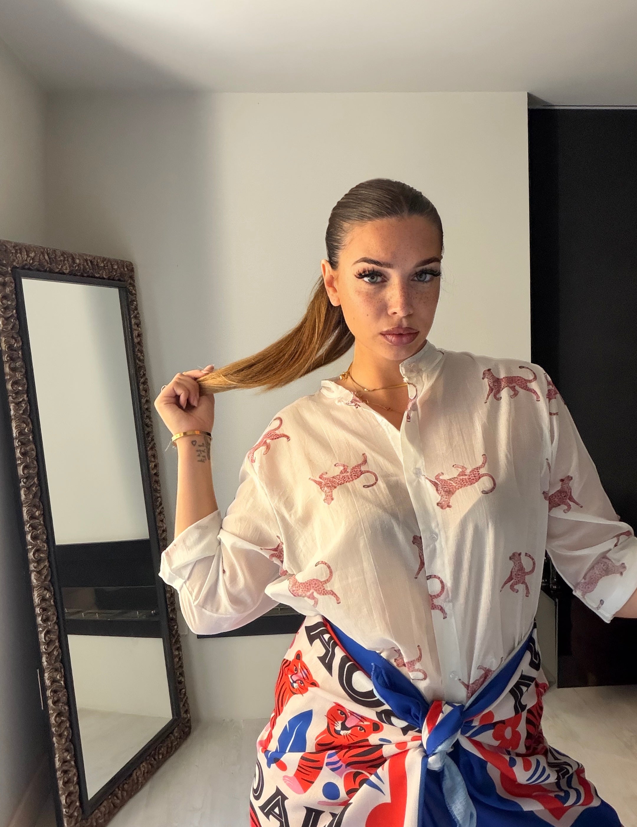 Camicia Mayorca PINK TIGER