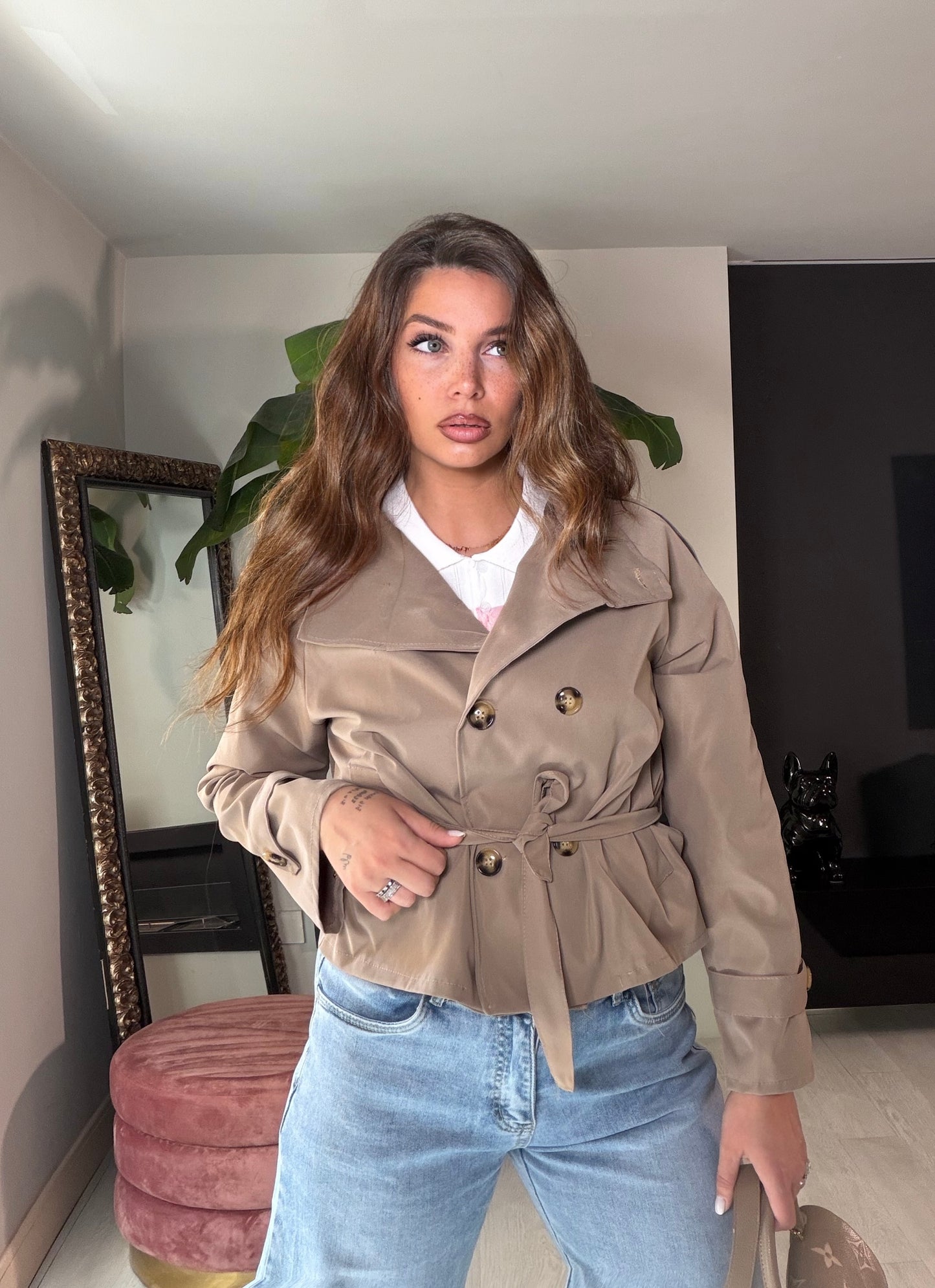 Trench Sofia beige