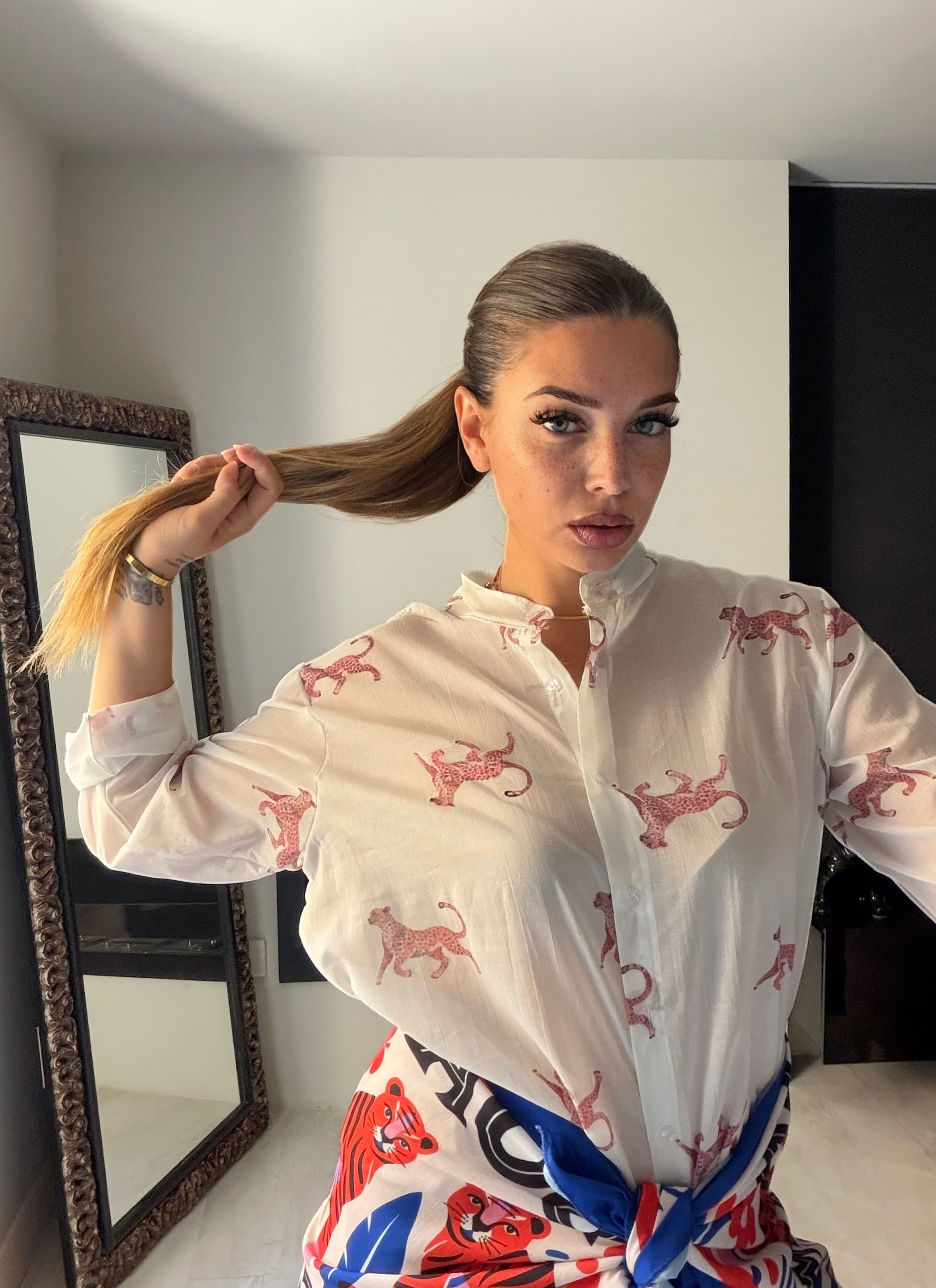 Camicia Mayorca PINK TIGER