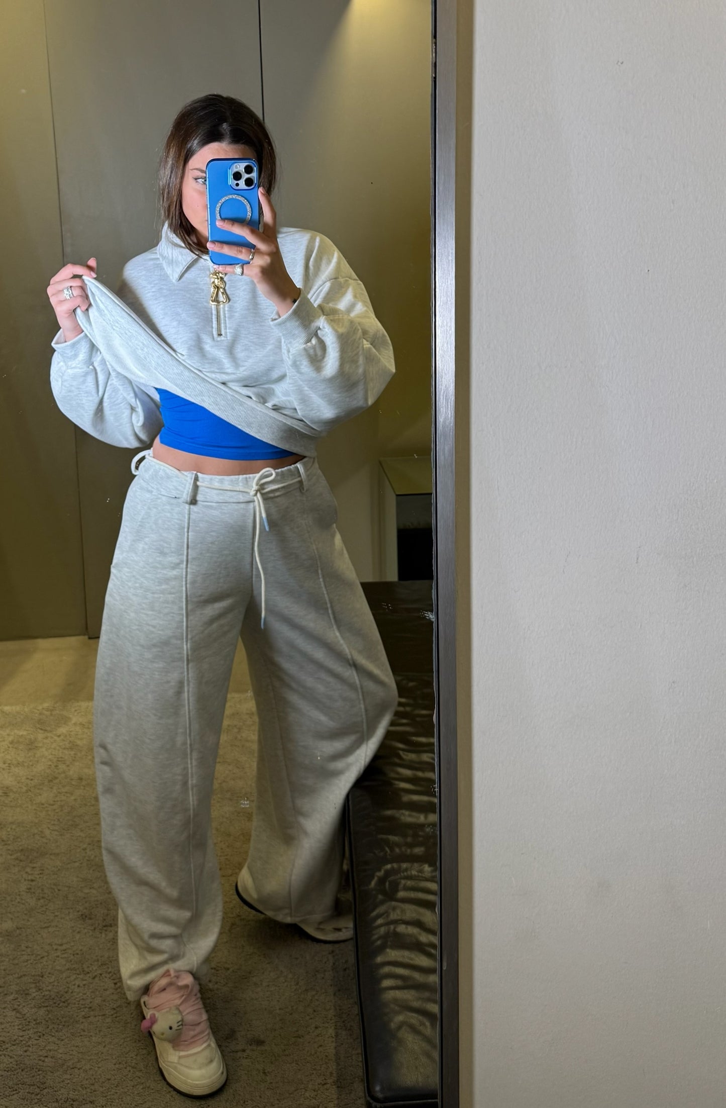 Completo Raja grigio