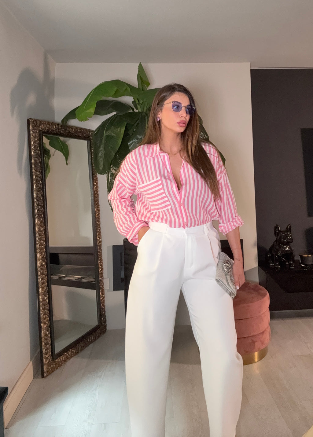 Pantalone Papy bianco