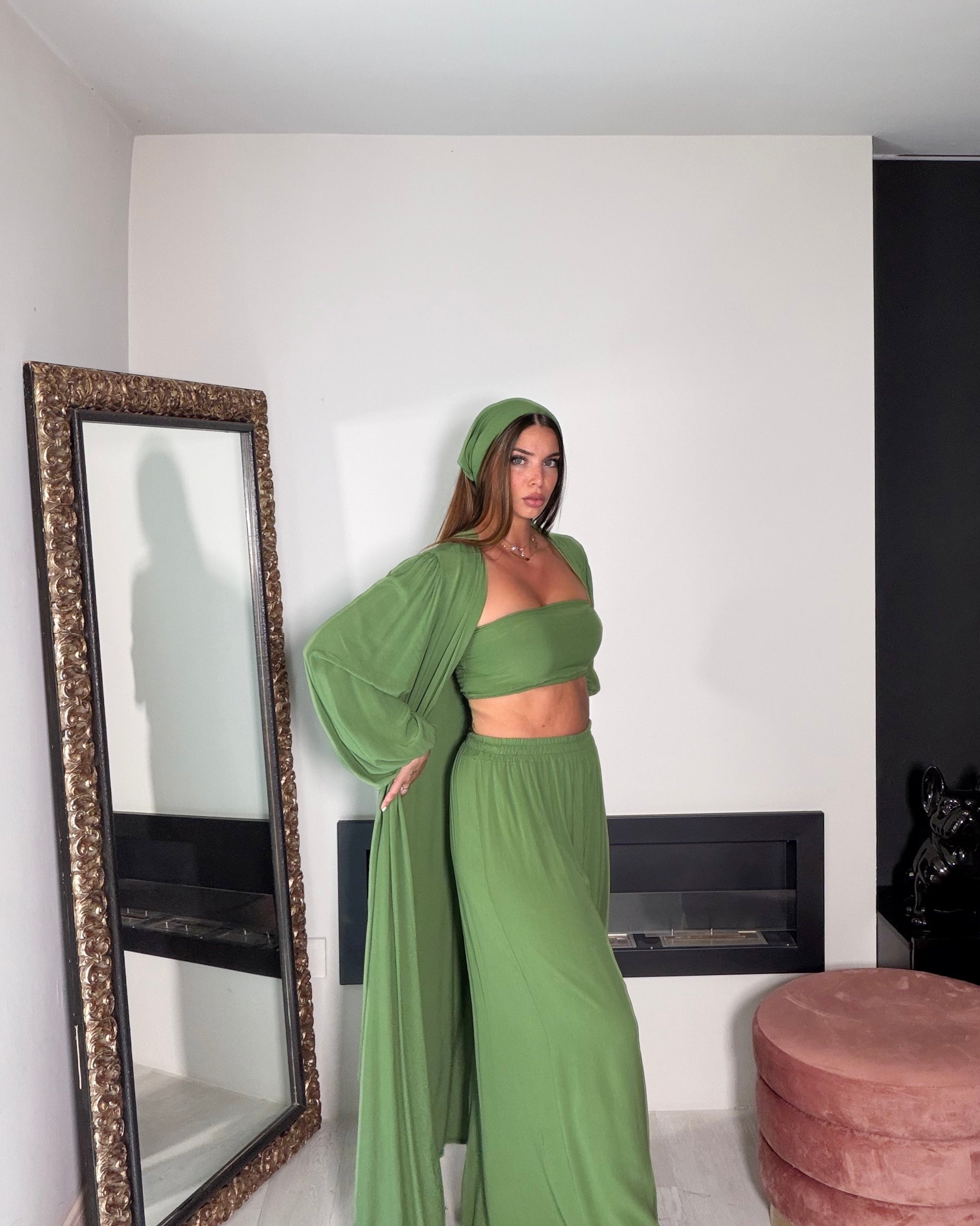 Set Duna verde (4 pezzi)