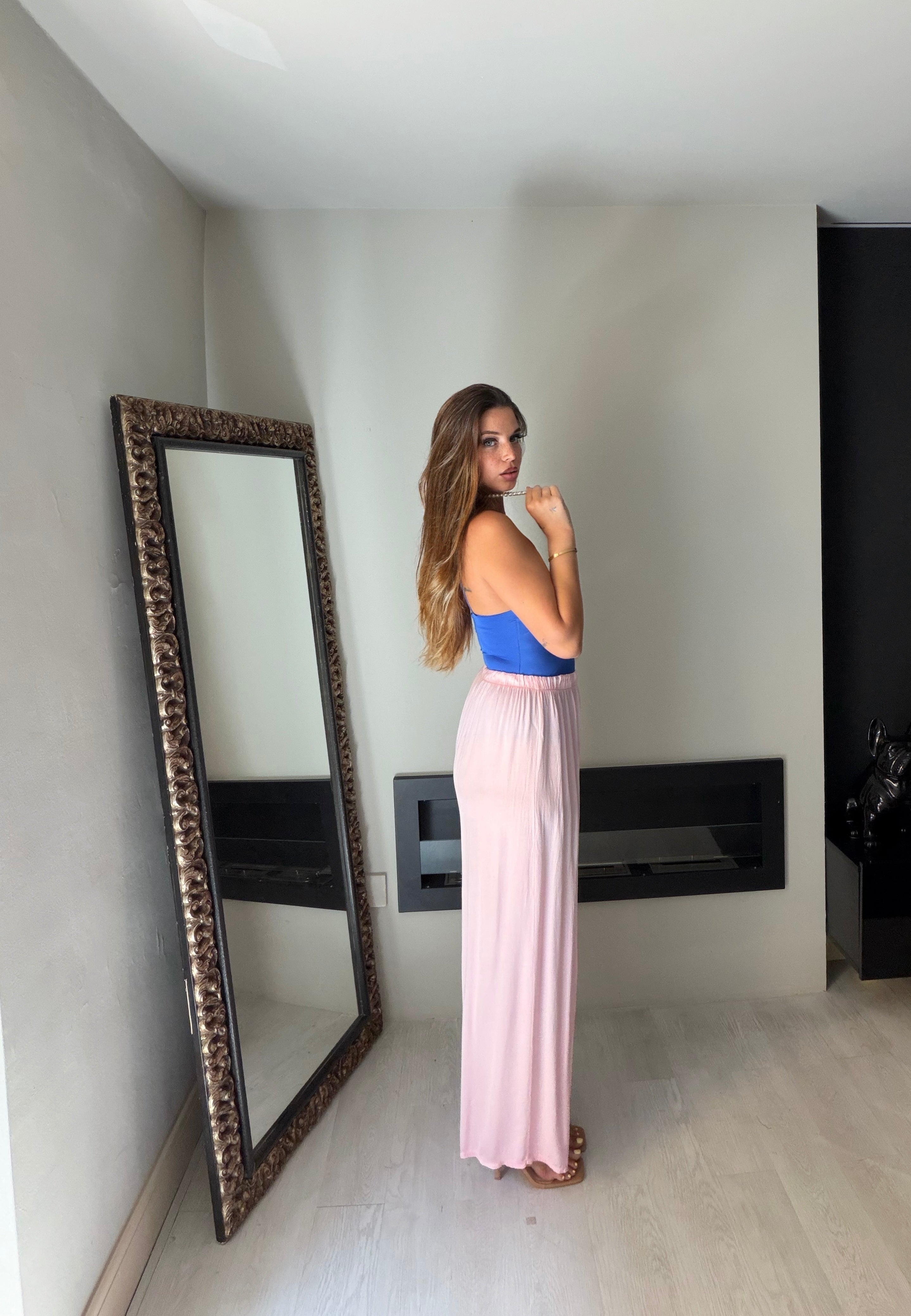 Pantalone Riviera rosa