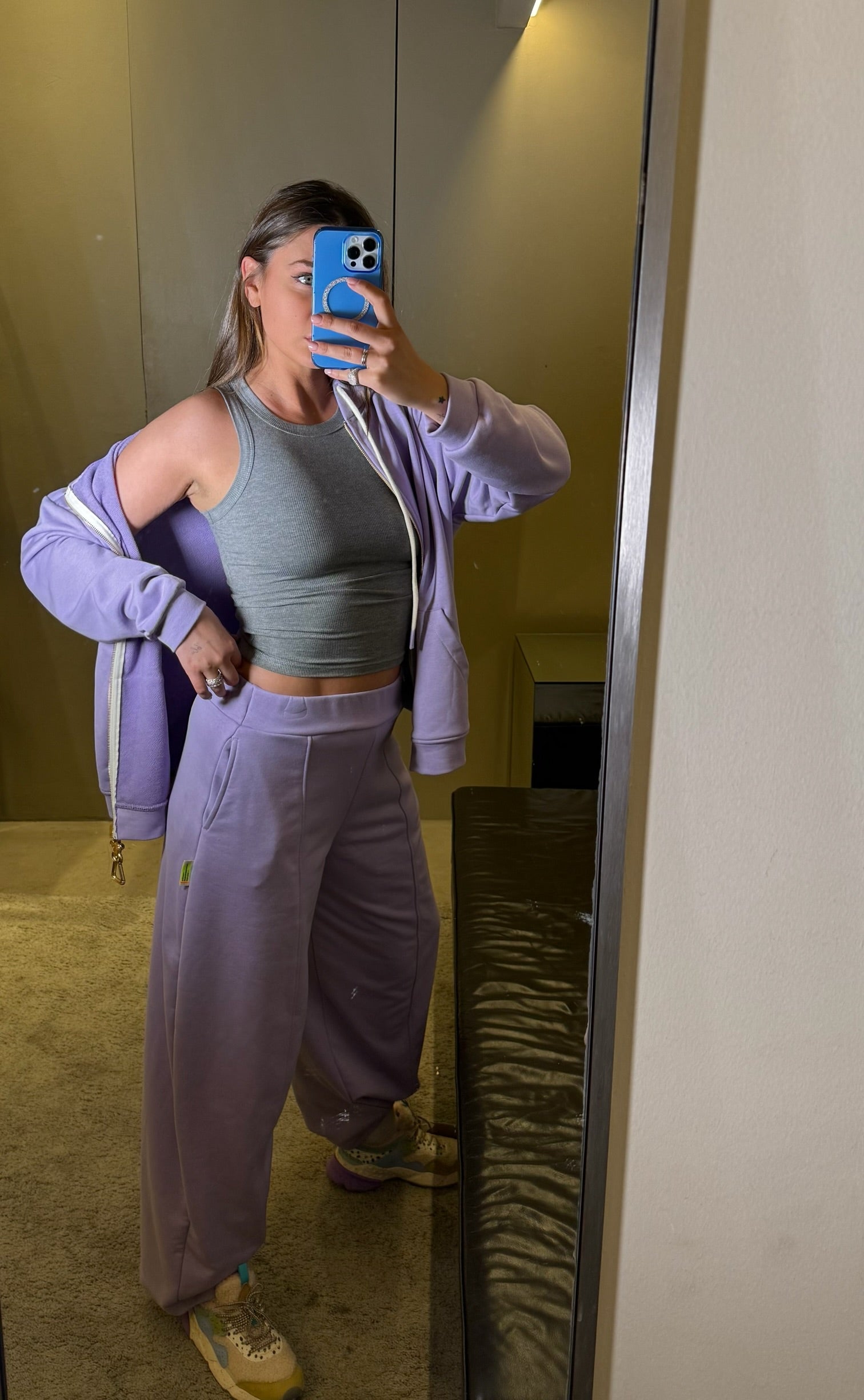 Top Bonjour grigio