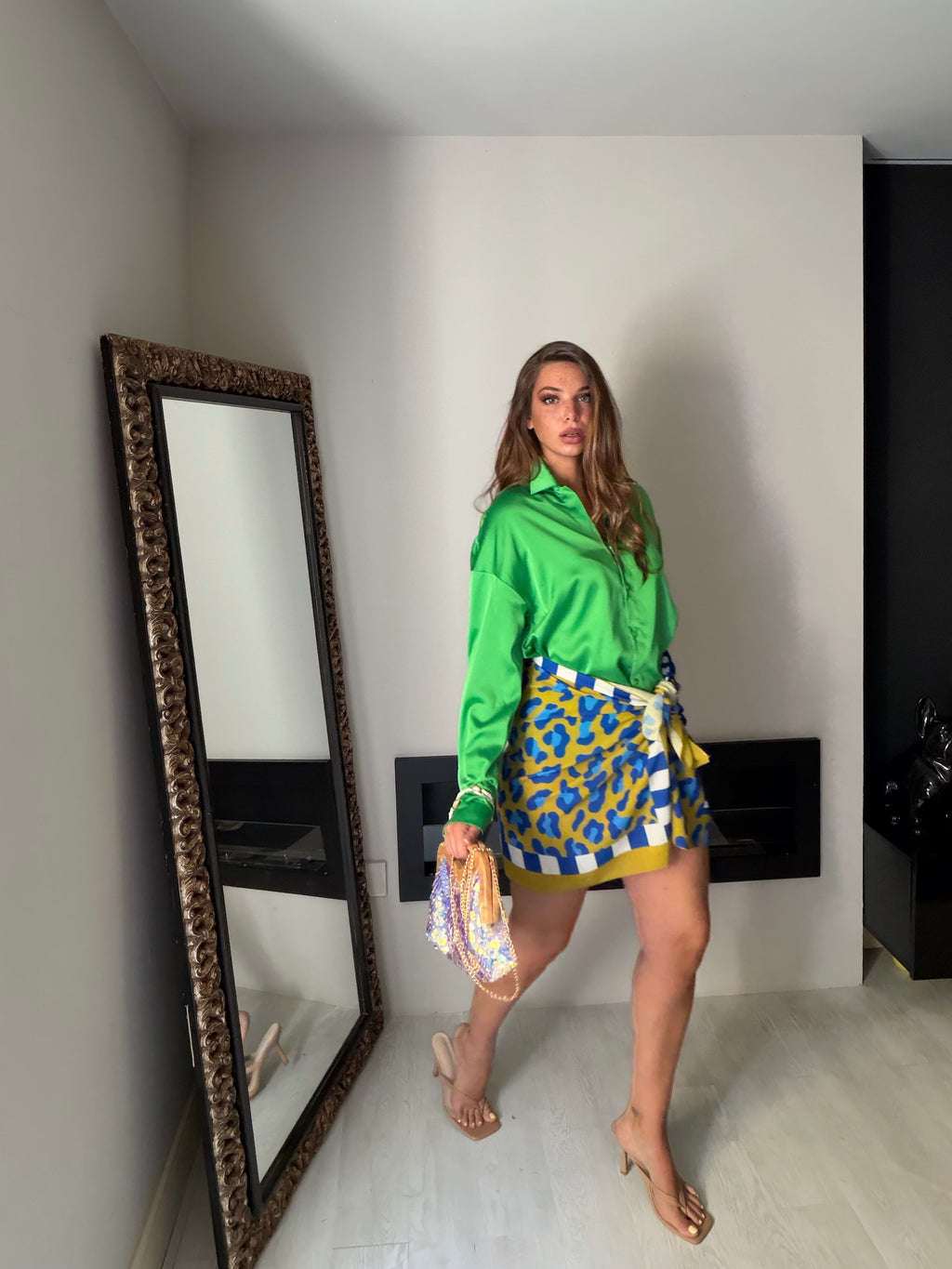 Camicia Blonde verde