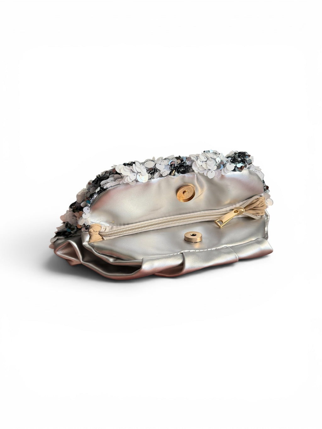 Puff bag silver