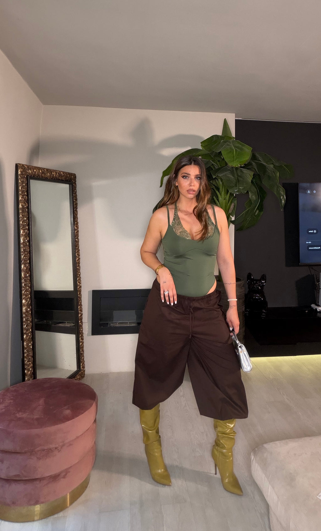 Pantalone Melia marrone