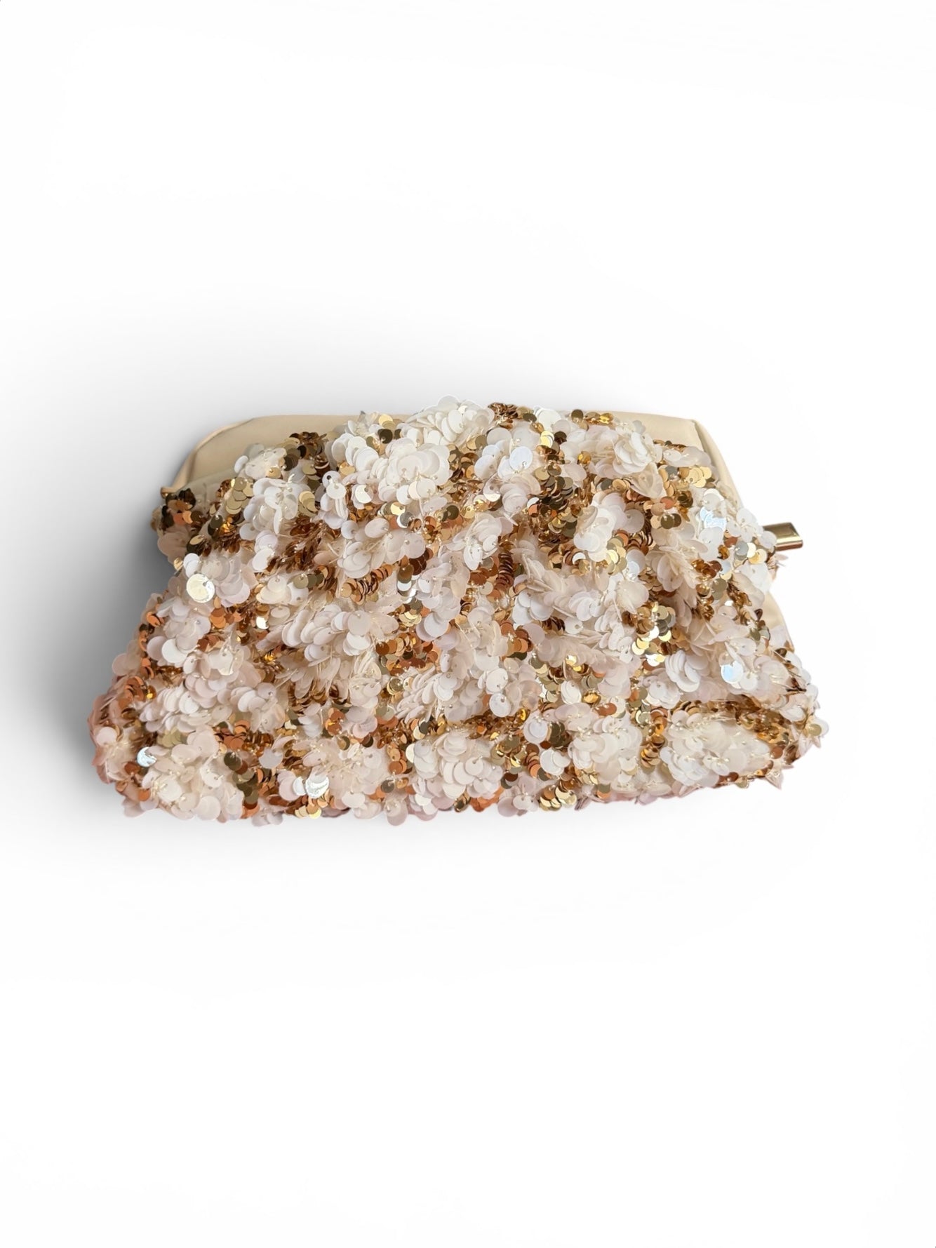 Puff bag beige