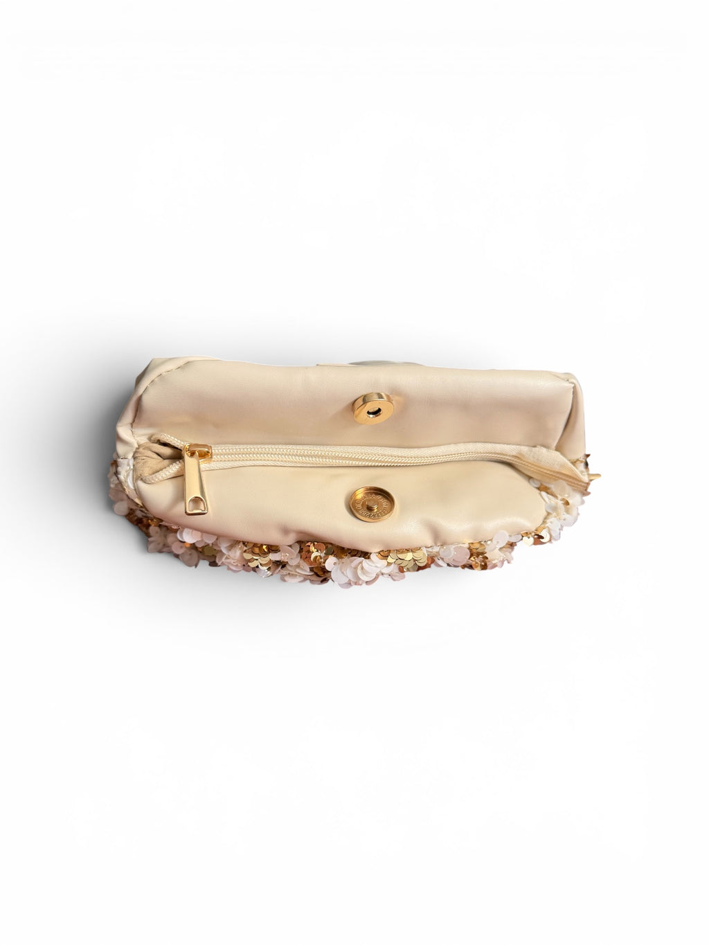 Puff bag beige