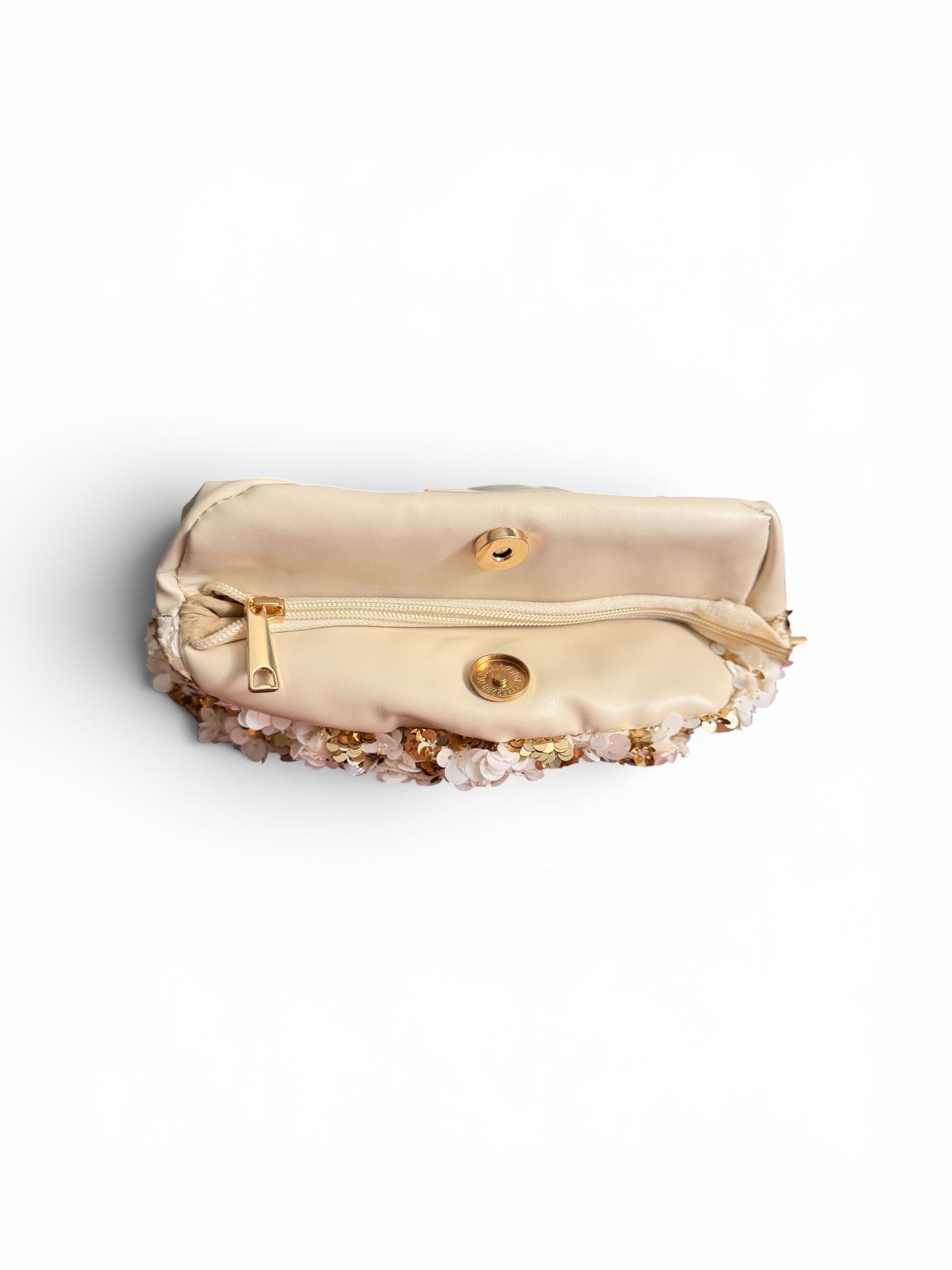 Puff bag beige