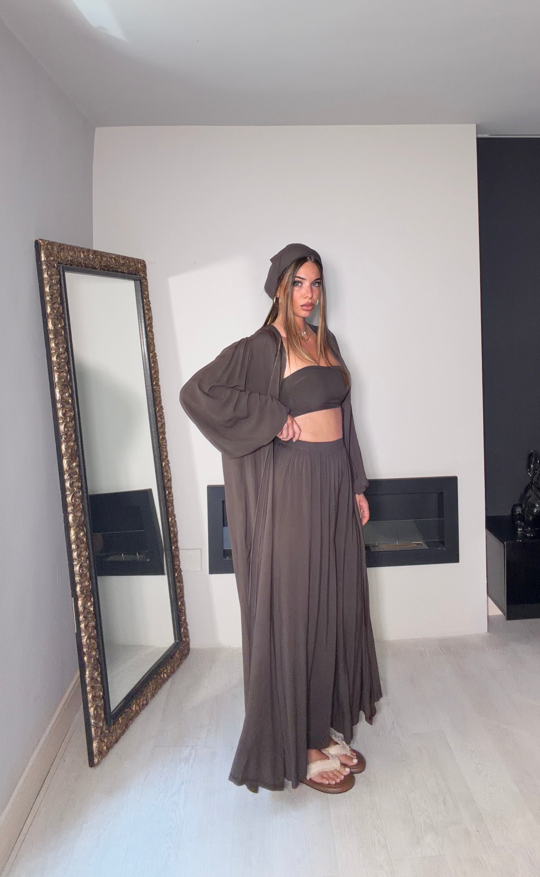 Set Duna marrone (4 pezzi)