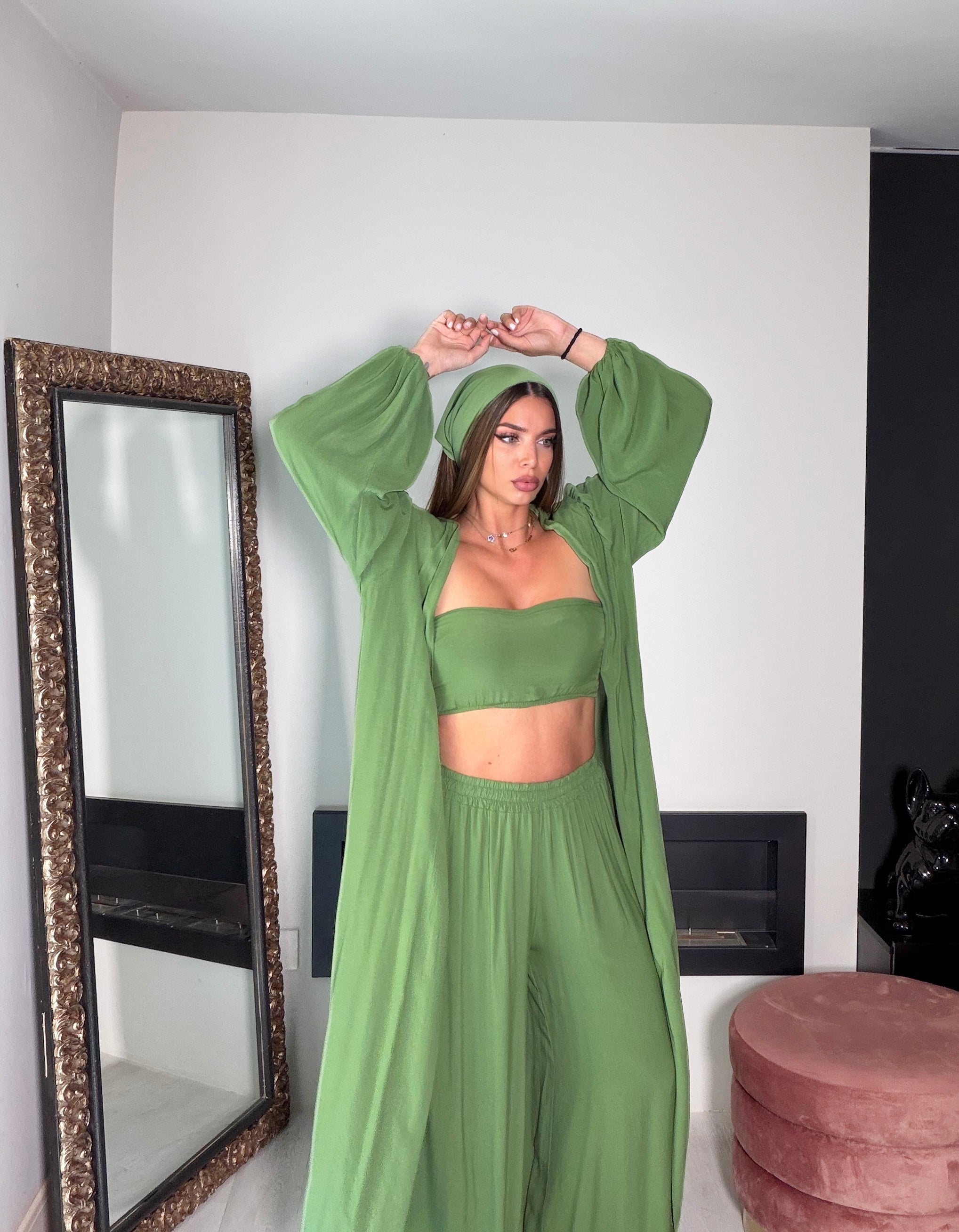 Set Duna verde (4 pezzi)