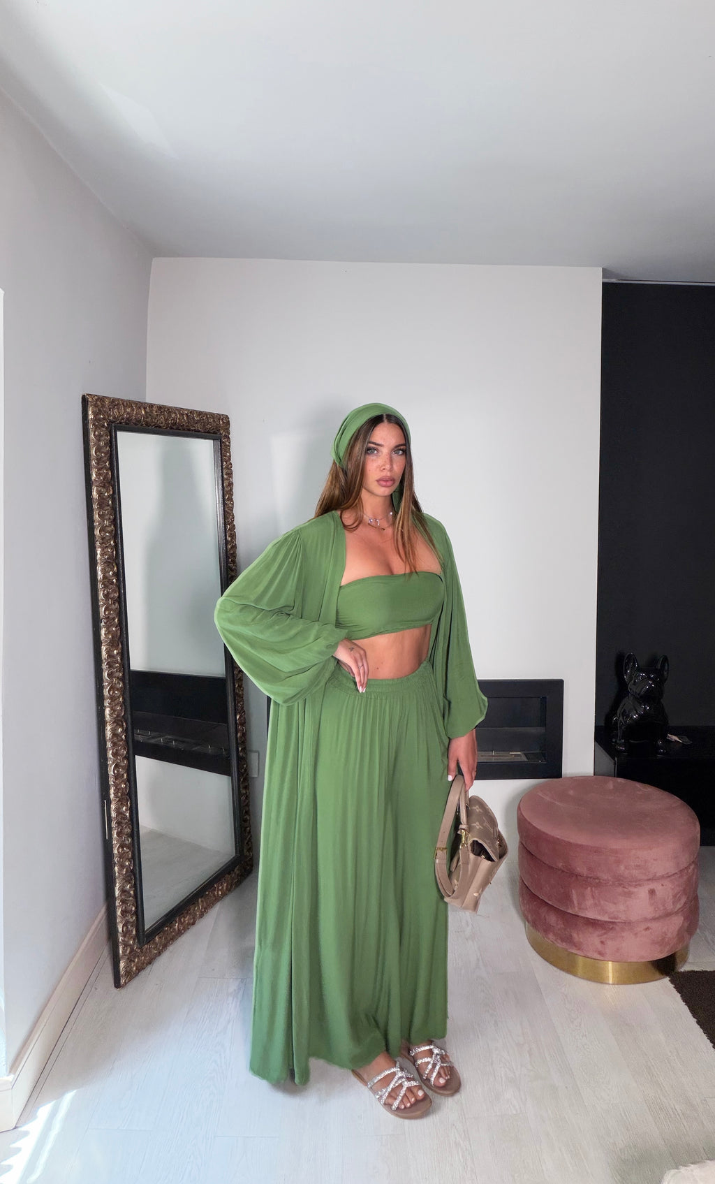 Set Duna verde (4 pezzi)