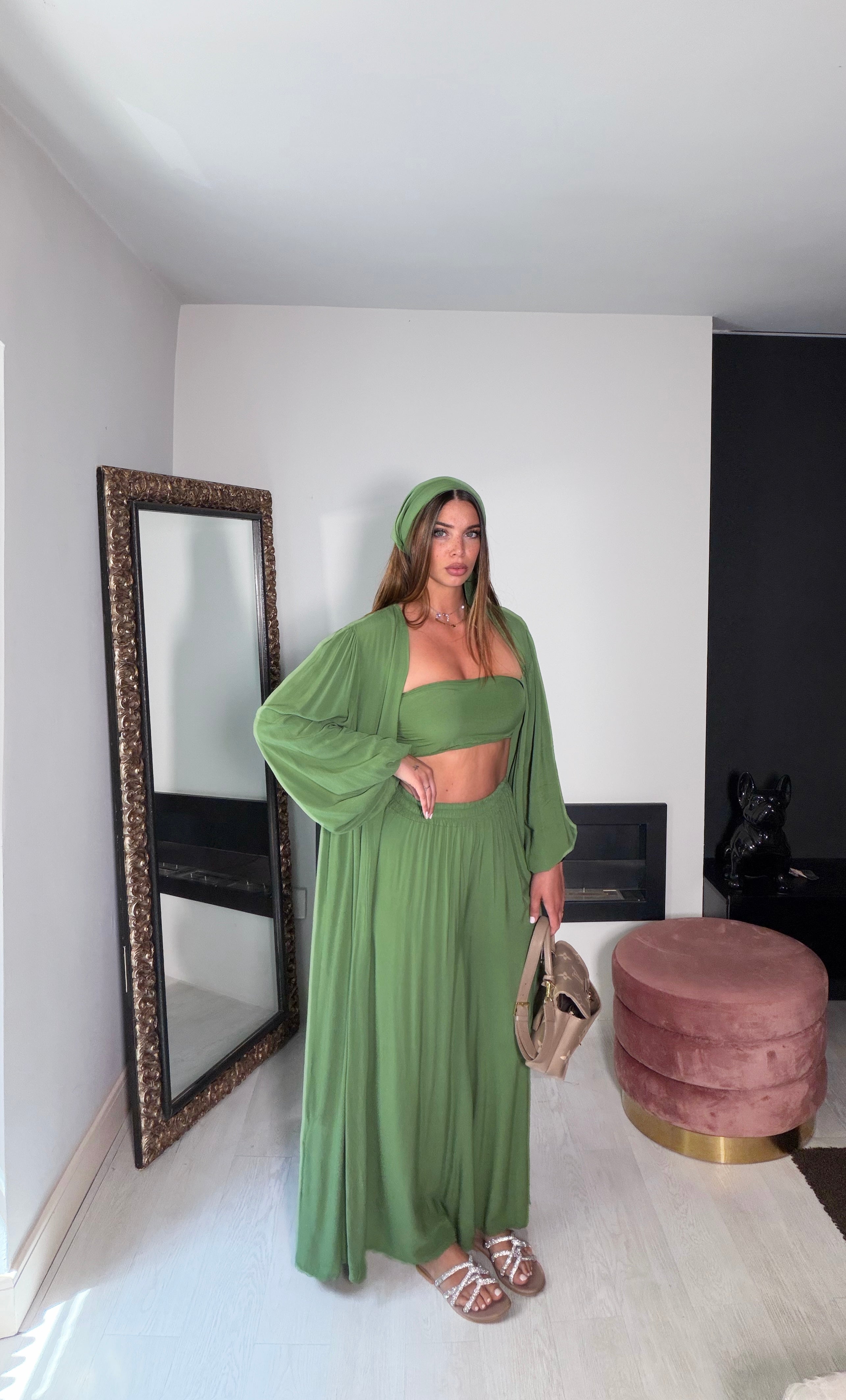 Set Duna verde (4 pezzi)