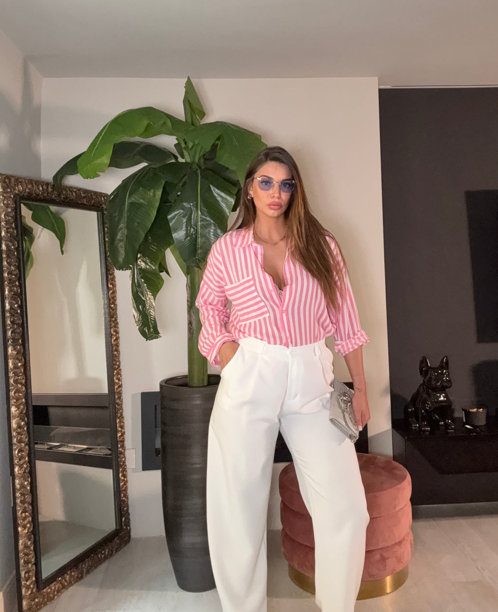Pantalone Papy bianco