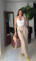 Pantalone Neon beige