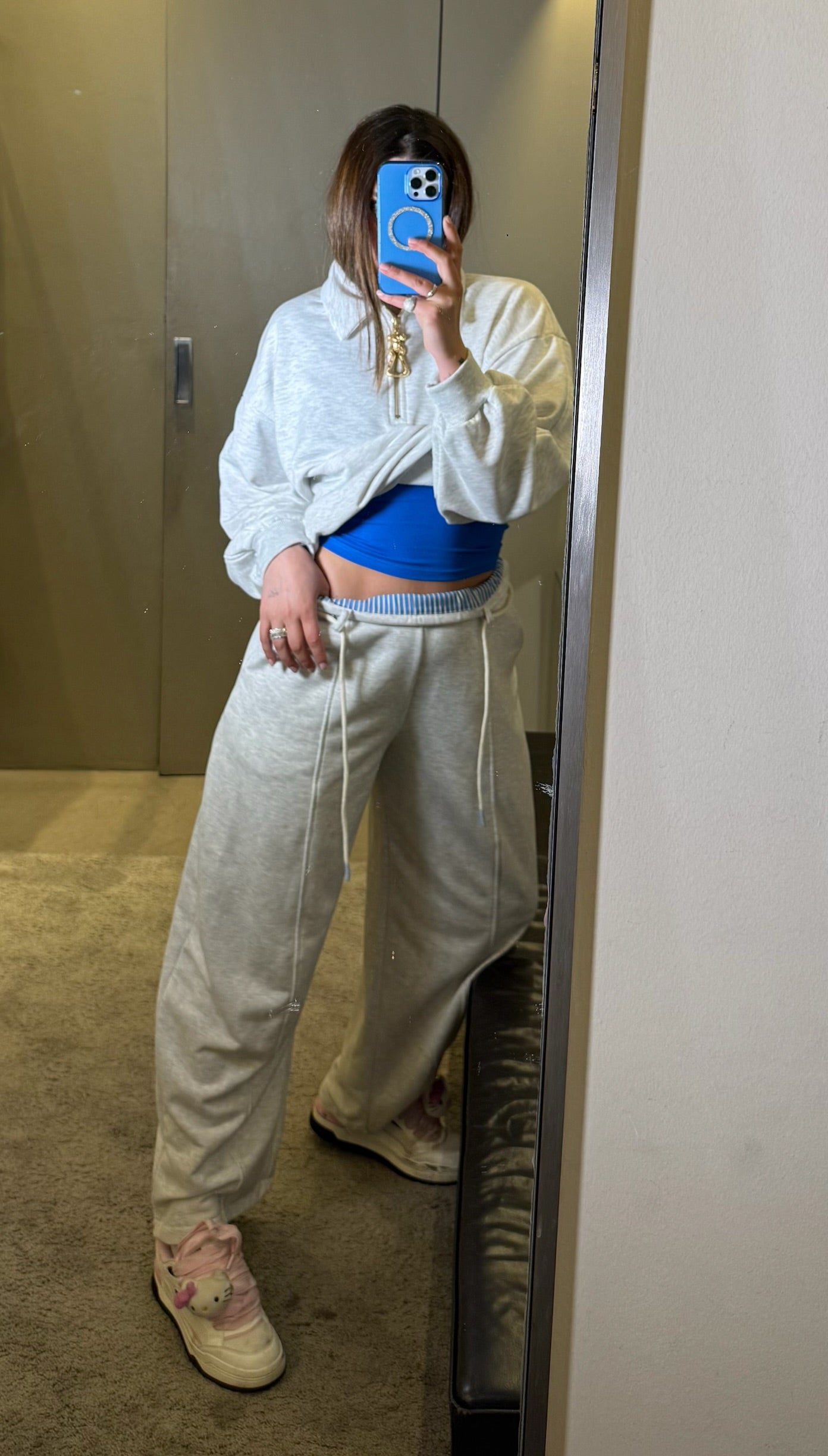 Completo Raja grigio