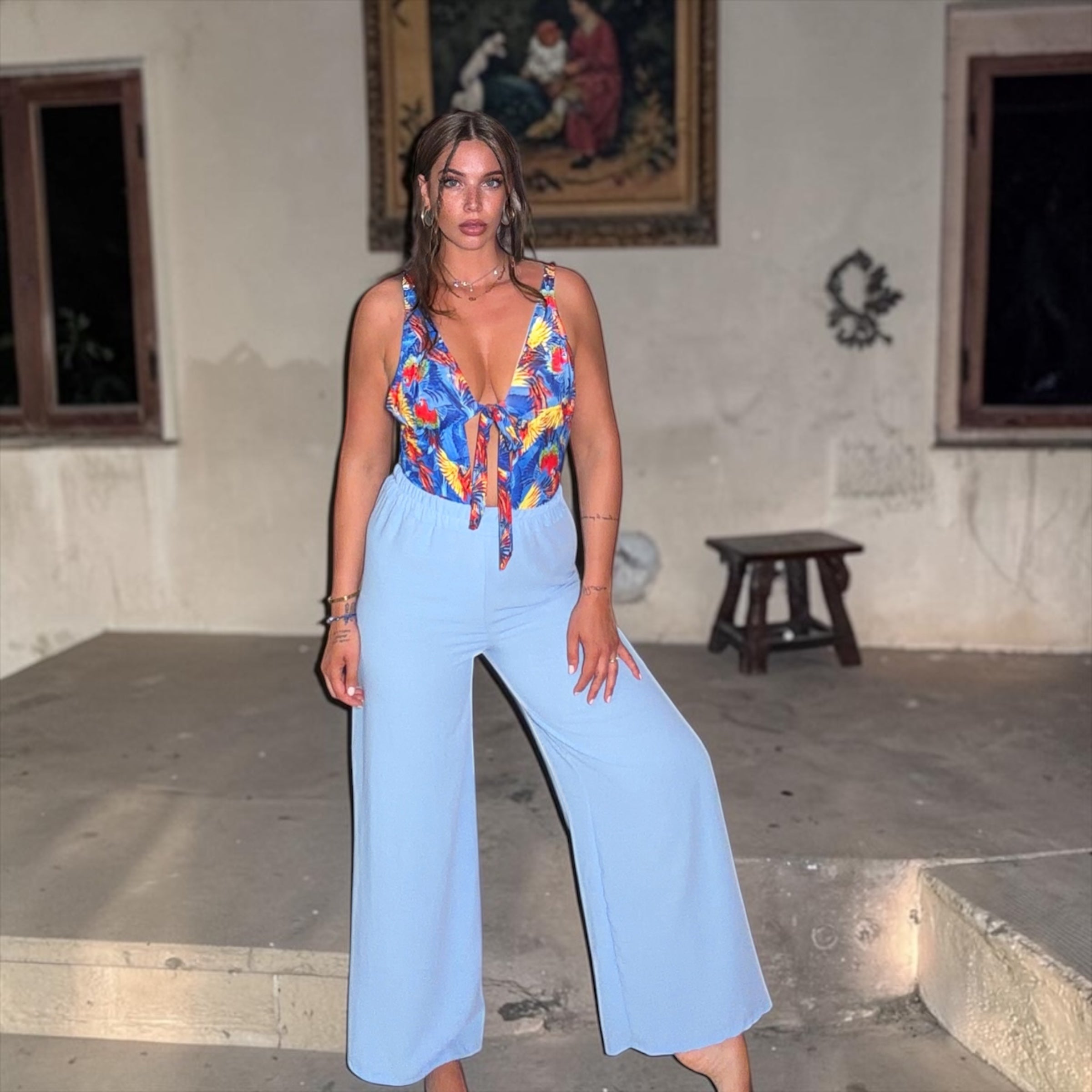 Pantalone Universo celeste